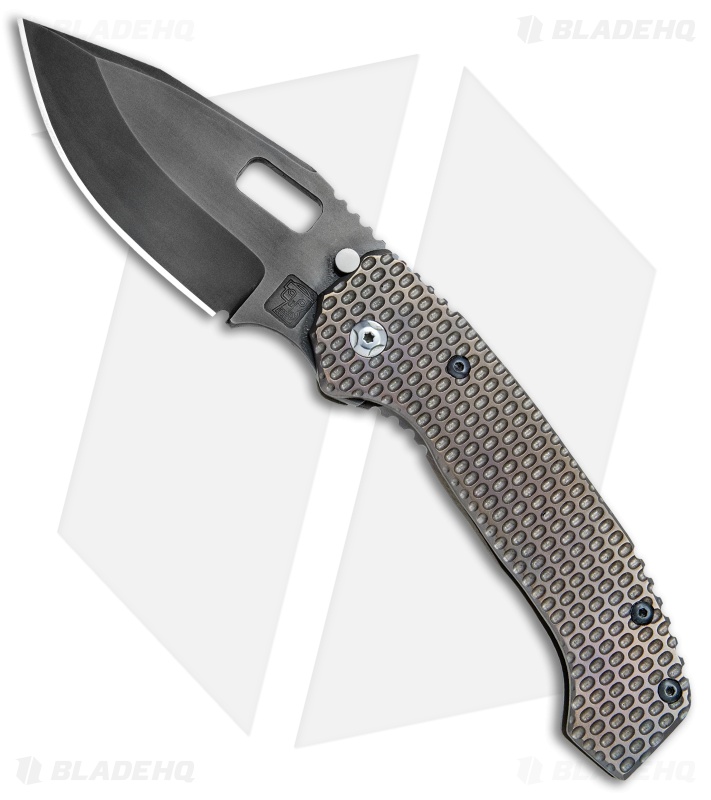 Trouble Blades Custom Mofo L Knife 911 Ti #025 (4.125" SpecWear Acid SW)