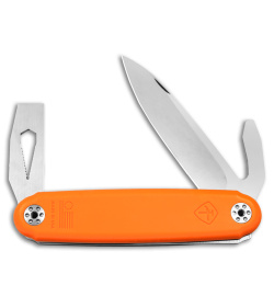 ASK The Jefferson Slip Joint Modular Multi-Tool Grabber Orange (2.9" Polish) 