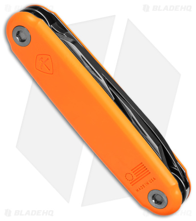 ASK The Jefferson Slip Joint Modular Multi-Tool Grabber Orange (2.9" Polish) 