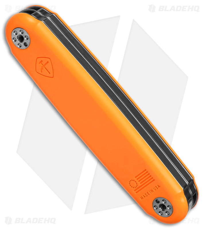 ASK The Jefferson Slip Joint Modular Multi-Tool Grabber Orange (2.9" Polish) 