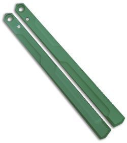 Flytanium v1.5 Channel Aluminum Handles for Kershaw Lucha - Emerald Green