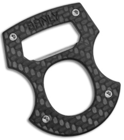 BRNLY Baldy Contra Cypop Bottle Opener Carbon Fiber/Titanium Exclusive