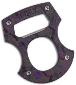 BRNLY Baldy Contra Cypop Bottle Opener Purple Haze CF/Titanium Exclusive