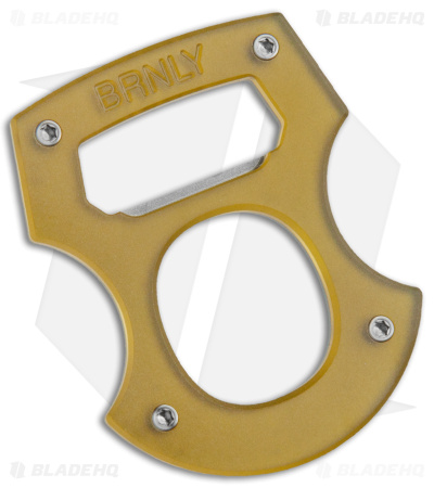 BRNLY Baldy Contra Cypop Bottle Opener Ultem/Titanium Exclusive