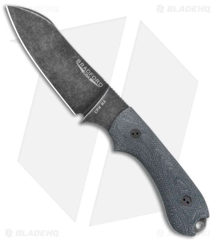 Bradford Knives Guardian3 - Fixed Blade Knife | Nimbus M4/Black
