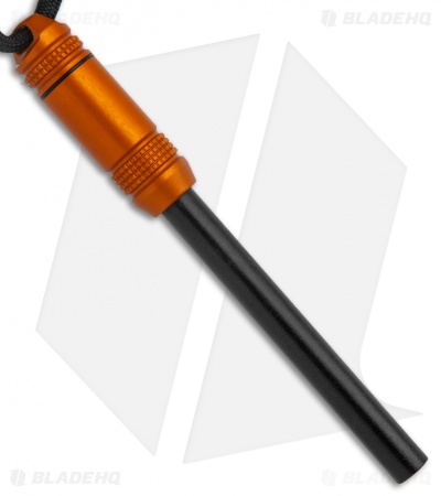 Exotac fireROD Fire Starter Ferro Rod w/ Storage Capsule (Orange)