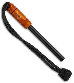 Exotac fireROD Fire Starter Ferro Rod w/ Storage Capsule (Orange)