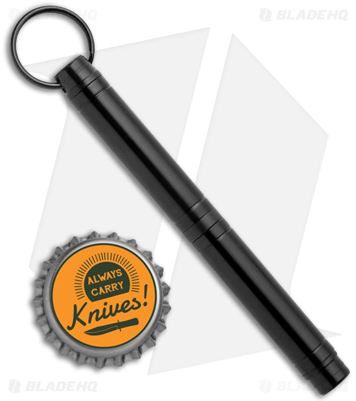 Fisher Space Pen Backpacker Black Anodized Aluminum Pen
