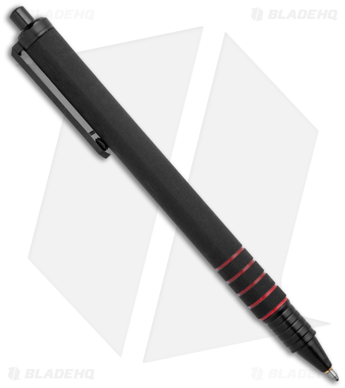Fisher Space Pen Space-Tec Black/Red Rubber Coat (Medium Point)