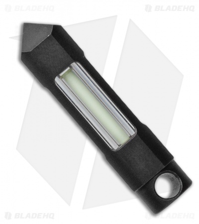 Glow Rhino Black Nitride Tritium Glow Fob (1.5" Black)