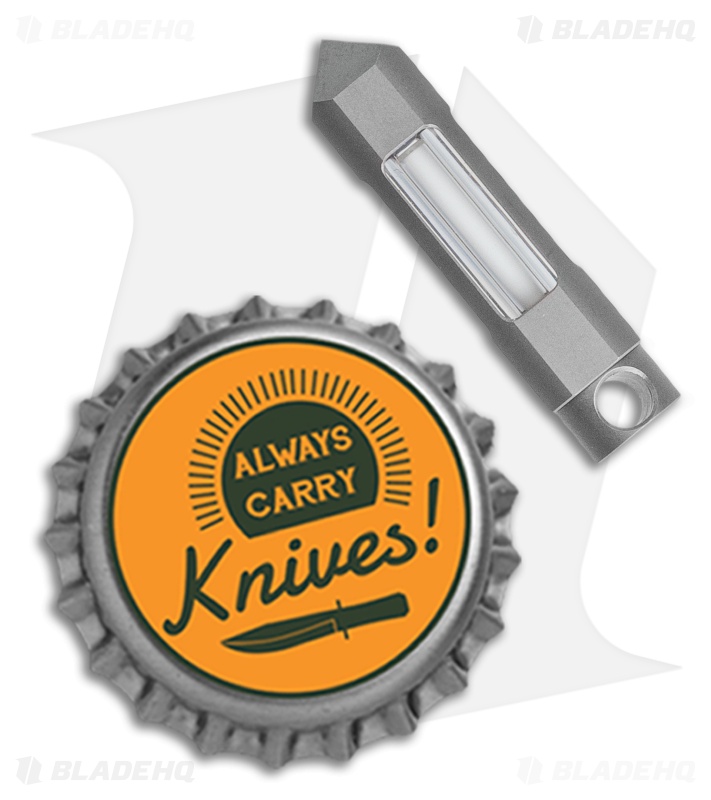 Glow Rhino | Titanium Blue Tritium | Glow Fob - Blade HQ