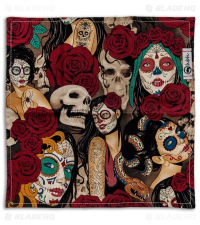 Hanks by Hank 10" x 10" Handkerchief - Tats & Roses