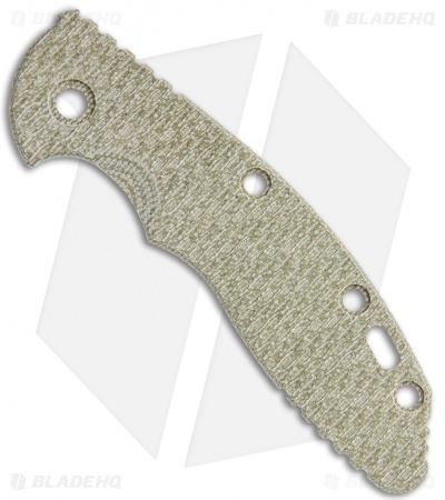 Hinderer Knives 3.5" XM-18 OD Green Micarta Replacement Scale