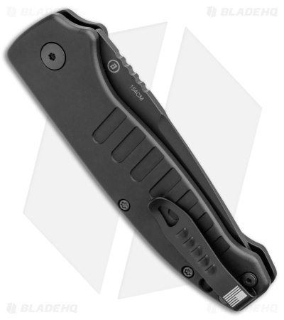 Hogue Ballista Tanto Automatic Knife Matte Black (3.5" Black Serr) 64120