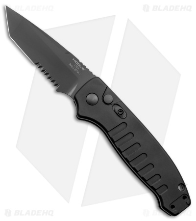 Hogue Ballista Tanto Automatic Knife Matte Black (3.5" Black Serr) 64120