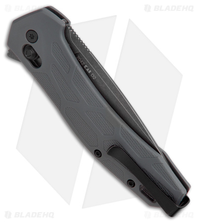 Kershaw Covalent DuraLock Knife Gray GFN (3.5" Black Stonewash D2) 2042