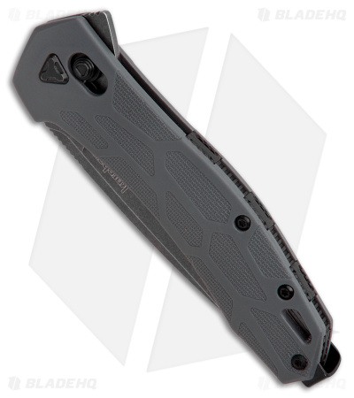 Kershaw Covalent DuraLock Knife Gray GFN (3.5" Black Stonewash D2) 2042
