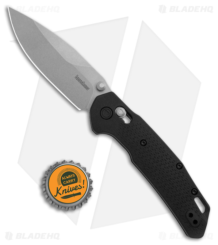 Kershaw Heist DuraLock Knife Black FRN (3.1" Stonewash D2) 2037