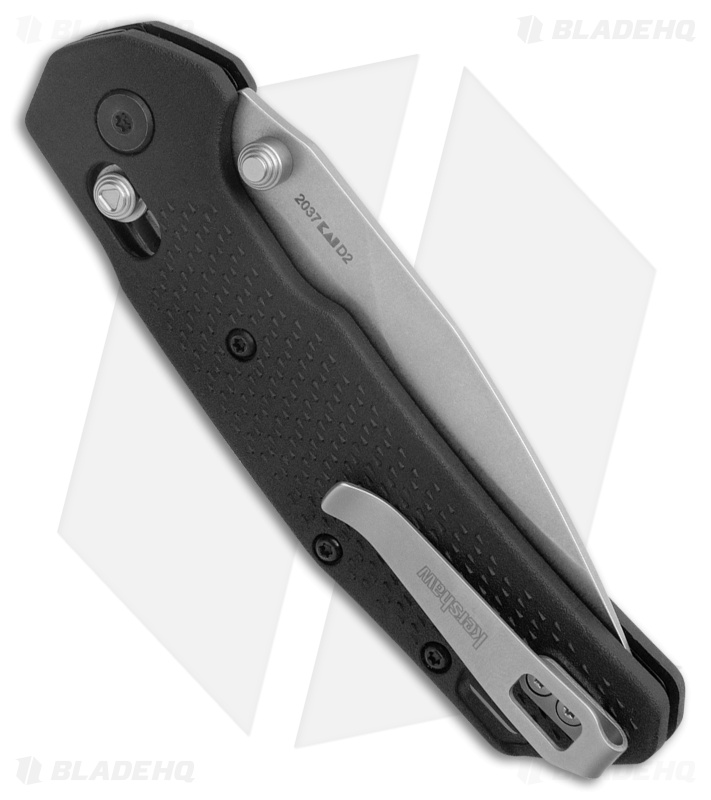 Kershaw Heist DuraLock Knife Black FRN (3.1" Stonewash D2) 2037