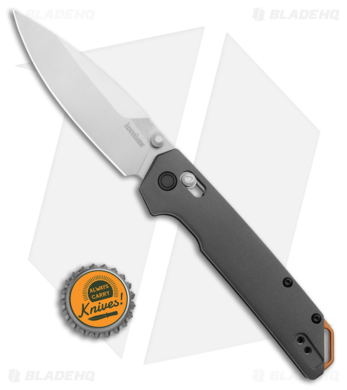 Kershaw Iridium DuraLock Knife Gray Aluminum 2038 - Blade HQ