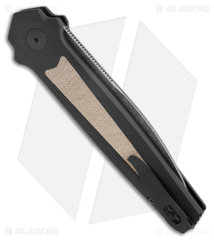 Kershaw Launch 15 MagnaCut Automatic Knife Aluminum/Micarta (3.5" Black SW) 7950