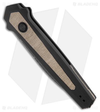 Kershaw Launch 15 MagnaCut Automatic Knife Aluminum/Micarta (3.5" Black SW) 7950