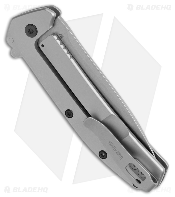 Kershaw Outcome Assisted Opening Knife Steel (3.1" Stonewash) 2044