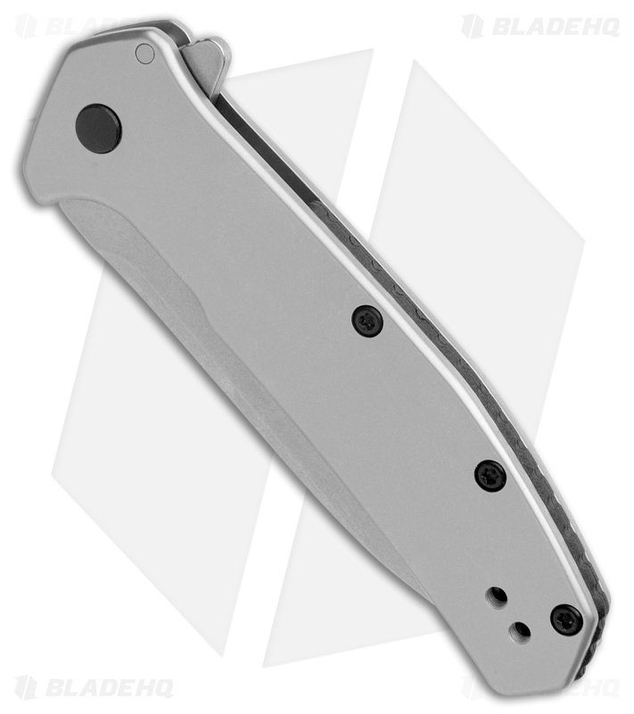 Kershaw Outcome Assisted Opening Knife Steel (3.1" Stonewash) 2044