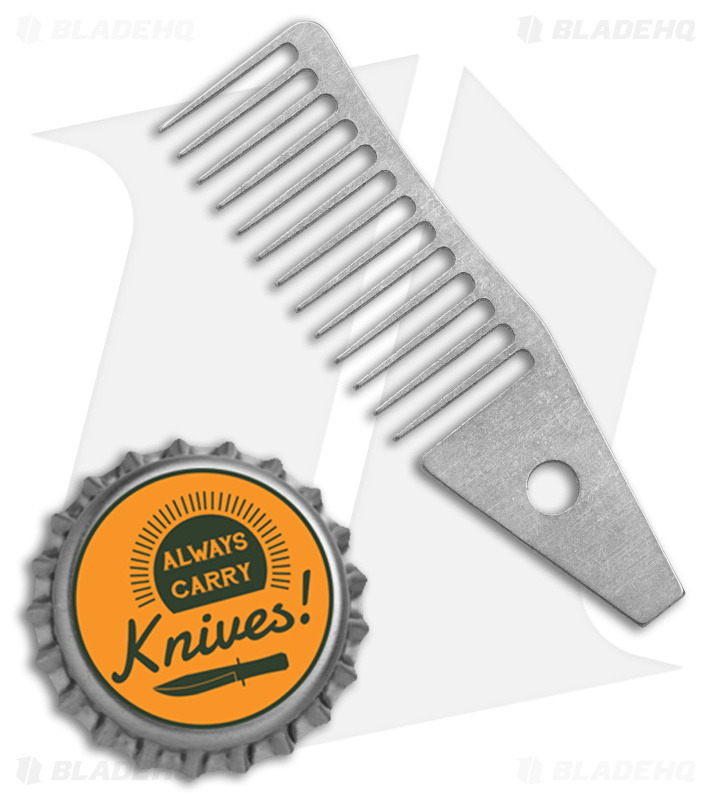 KeyBar Titanium Comb 2.0 Insert (Silver) - Blade HQ