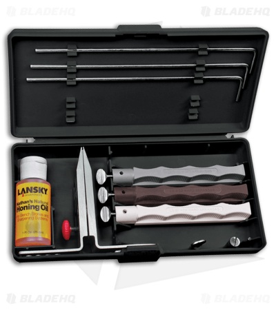 Lansky Arkansas Natural Sharpening System LKNAT - Blade HQ