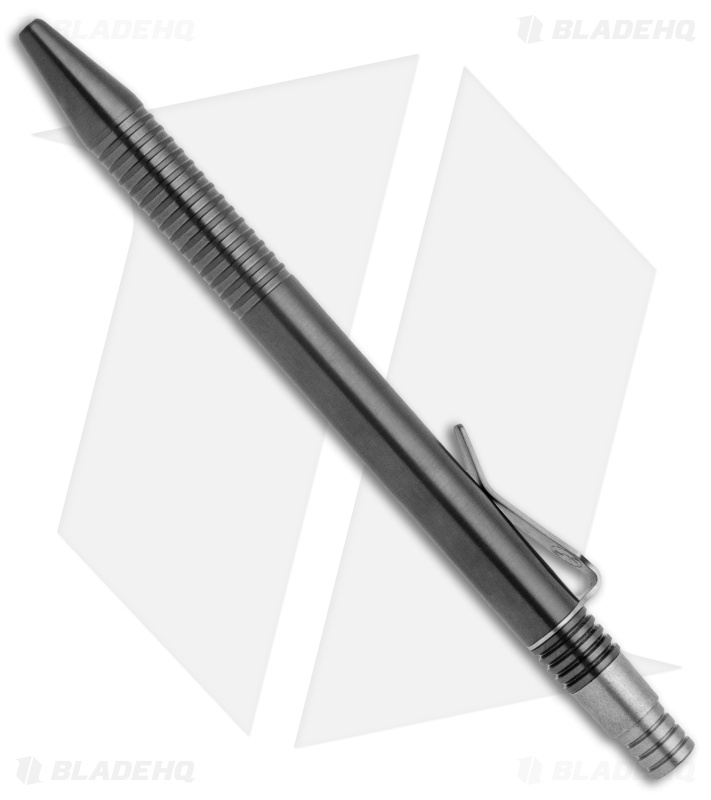 Matthew Martin Tactical 375 Series Click Pen (Satin Zirconium) 375Zr