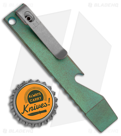 Maverick Customs Pocket Tool Green/Gray Ti 4 Maverick Customs Pocket Tool Green/Gray Ti 4