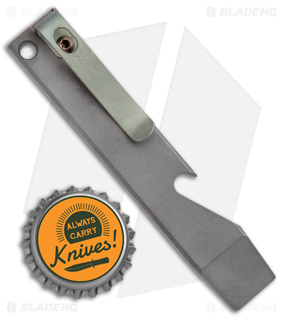 Maverick Customs Pocket Pry Bar Tool Stonewash Ti - Blade HQ
