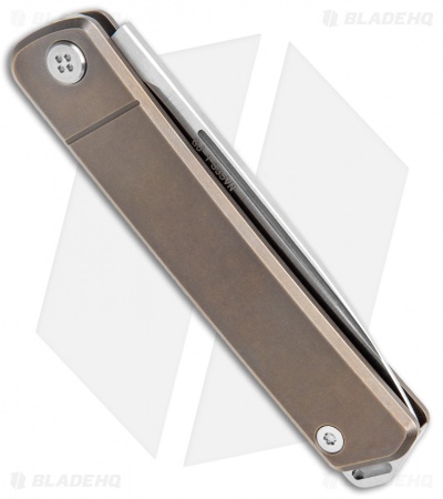 Medford Gentleman Jack Slip Joint Knife Bronze Titanium (3.1" Tumbled)