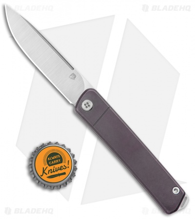 Medford Gentleman Jack Slip Joint Knife Violet Titanium (3.1" Tumbled)