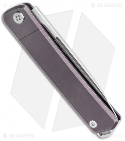 Medford Gentleman Jack Slip Joint Knife Violet Titanium (3.1" Tumbled)