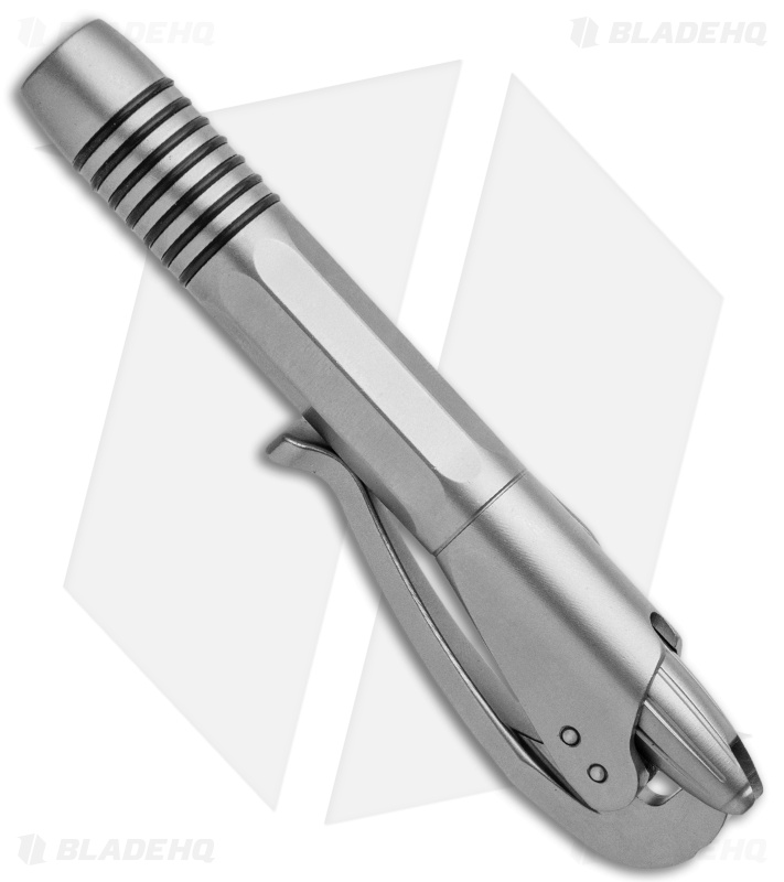 Microtech Siphon Ii Microtech Siphon II Stainless Steel Pen Bead Blast - Blade HQ
