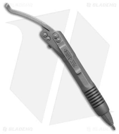 Microtech Siphon II Pen Stainless Steel Gun Metal - Apocalyptic Hardware