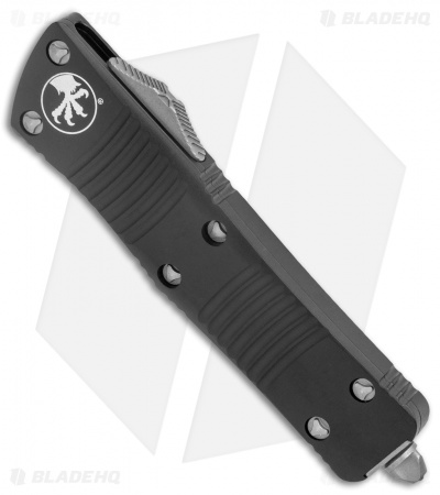 Microtech Troodon Tanto OTF Automatic Knife (3" Apocalyptic Full Serr) 140-12AP