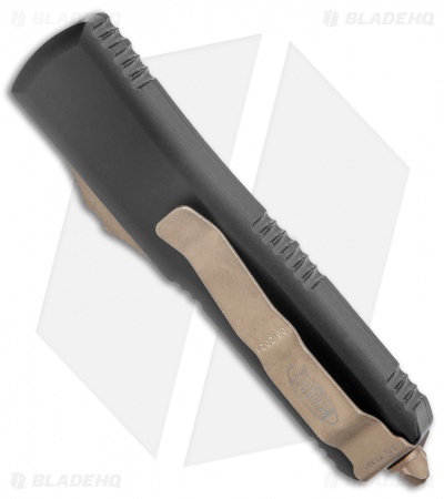 Microtech UTX-85 D/E OTF Automatic Knife Black (3.1" Bronze Apocalyptic)