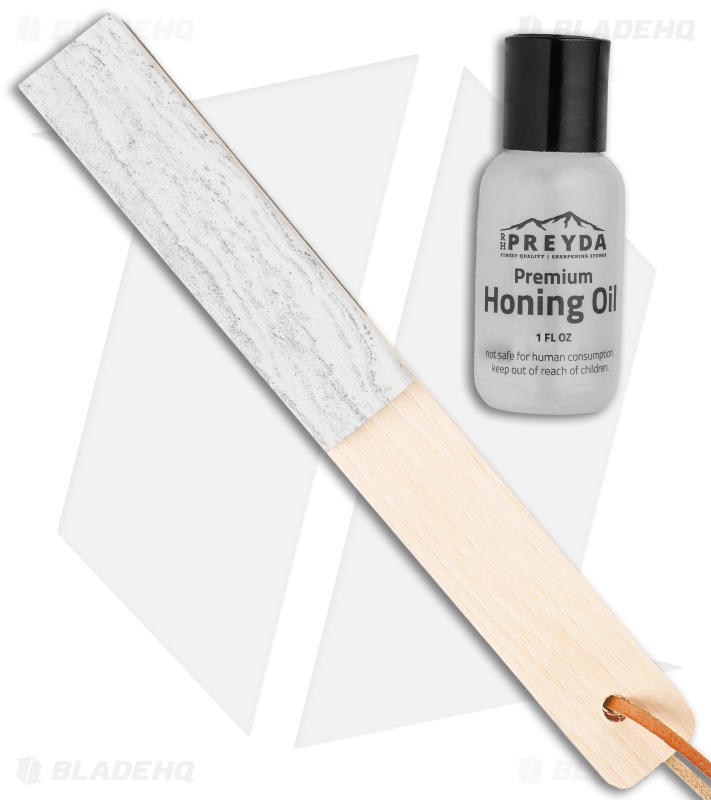 RH Preyda Double Sided Paddle Arkansas Sharpening Stone #30999