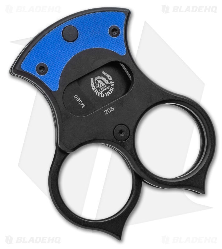 Red Horse Knife Works Condor Cutter Cigar Cutter Blue G-10 (PVD Black Blade) 