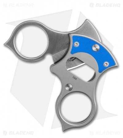 Red Horse Knife Works Condor Cutter Cigar Cutter Blue G-10 (Satin Blade) 