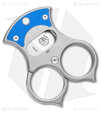 Red Horse Knife Works Condor Cutter Cigar Cutter Blue G-10 (Stonewash Blade) 