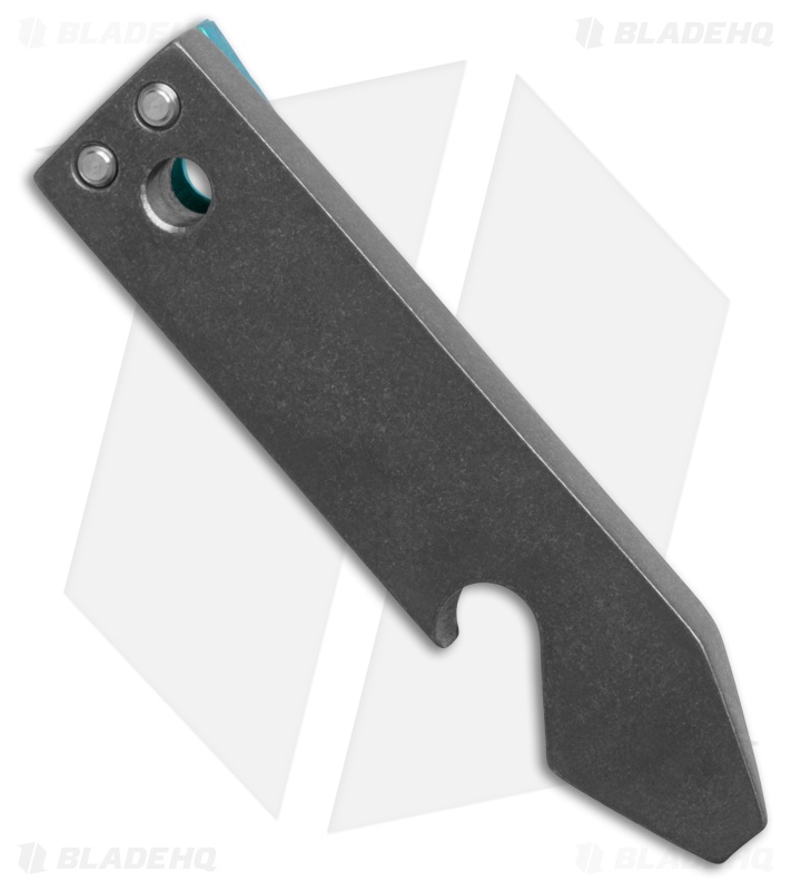 TiSurvival Exo Titanium Pry Bar / Bottle Opener Pocket Tool - Green