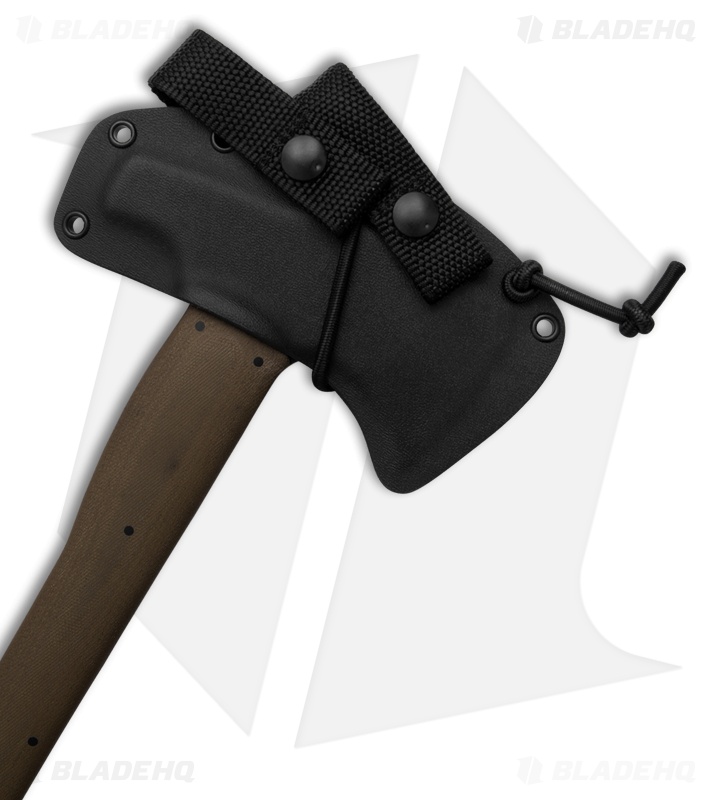 Winkler Knives Combat Axe/Hammer Green Laminate - Blade HQ