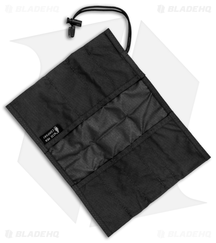 Wise Men Company Pill Bug Tool Roll Organizer - Black