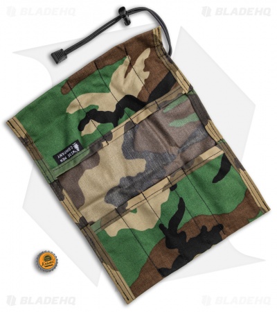 Wise Men Company Pill Bug Tool Roll Organizer - Woodland Camo