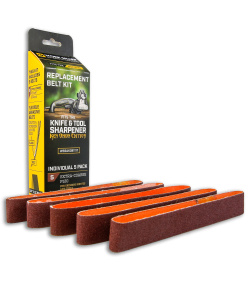 Work Sharp 5 Replacement Belts for Ken Onion Ed. Sharpener - Extra Coarse