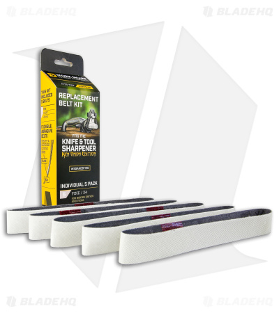Work Sharp X4 Replacement Belts for the Ken Onion Ed. Sharpener - Fine